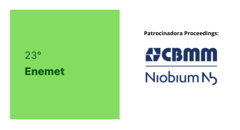 23º Enemet - Encontro Nacional de Estudantes de Engenharia Metalúrgica, de Materiais e de Minas