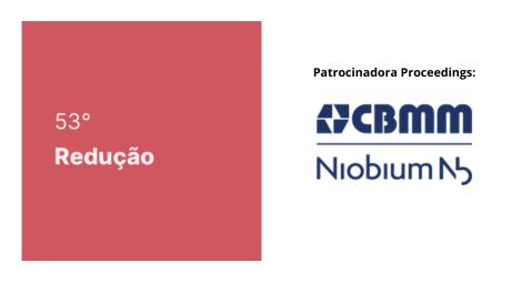 53º Seminário de Redução de Minérios e Matérias-Primas