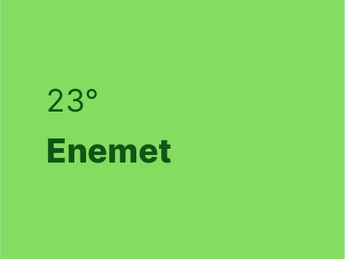 23nd Enemet - National Meeting of Metallurgical, Materials and Mining Engineering Students